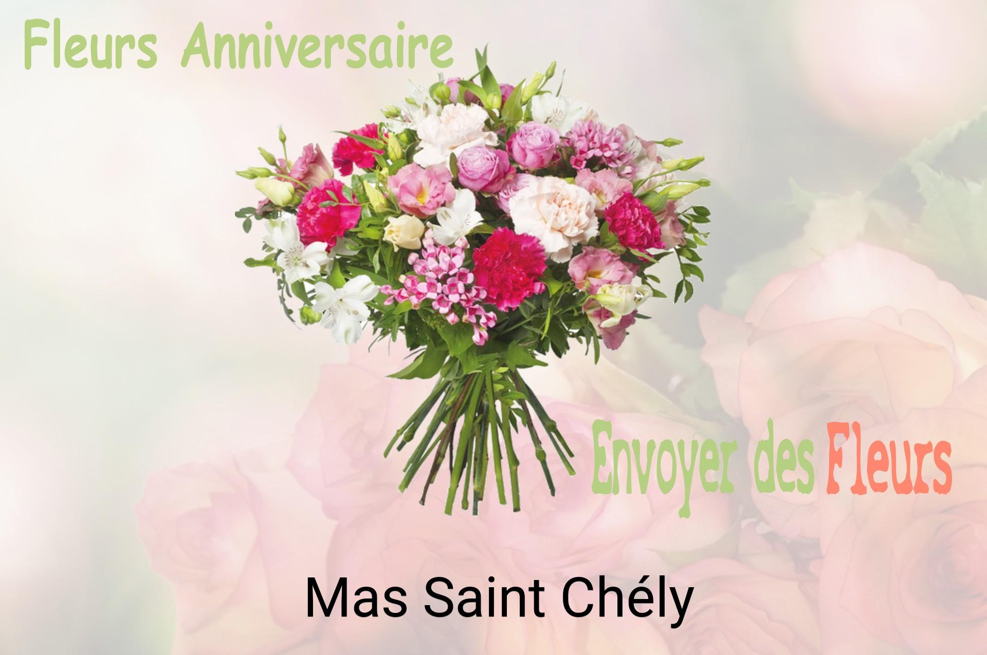Bouquet de fleurs d’anniversaire livré à Mas-Saint-Chély