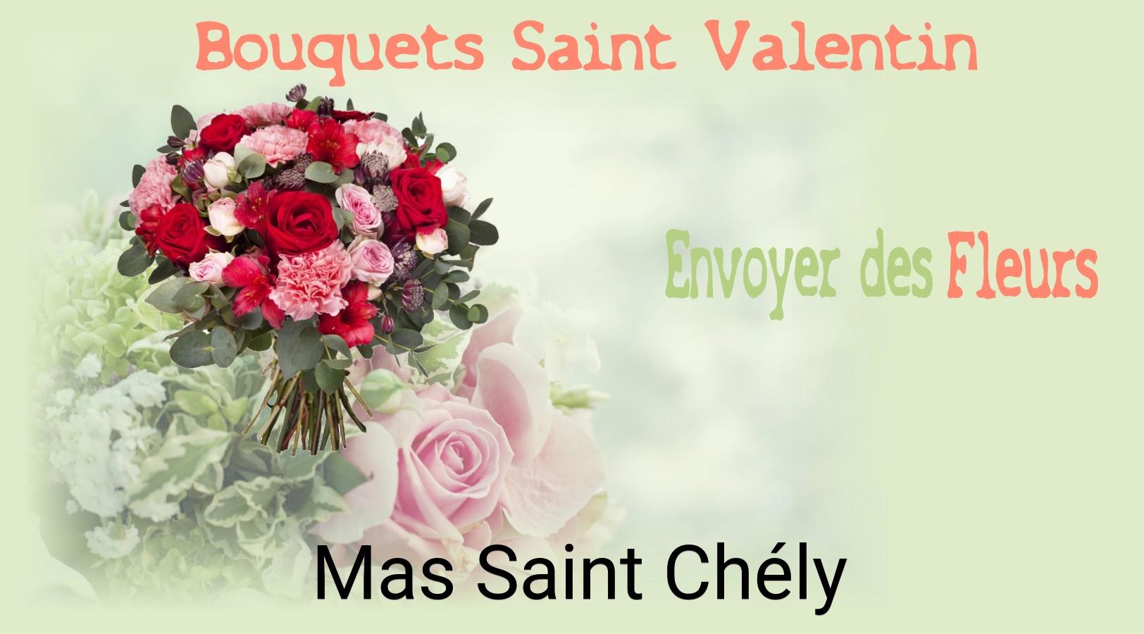Roses de Saint-Valentin livrées à Mas-Saint-Chély
